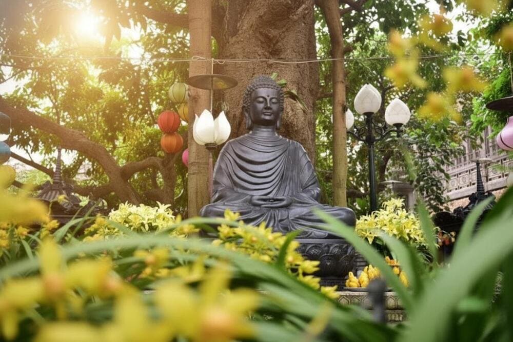 Bức tượng Phật tạc từ khối ngọc qu&yacute; hiếm nặng 600kg